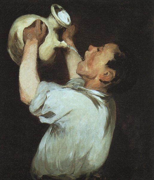 Edouard Manet Boy with a Pitcher oil painting image